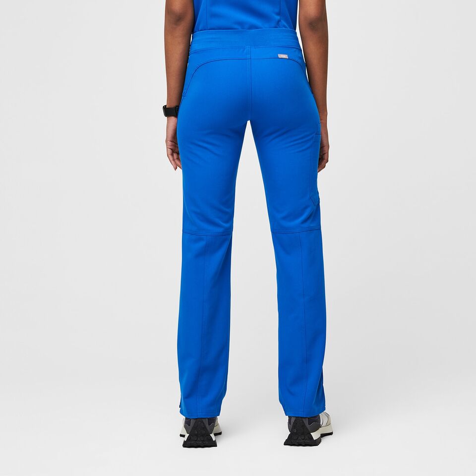 Women's Kade Cargo Scrub Pants Royal Blue · FIGS