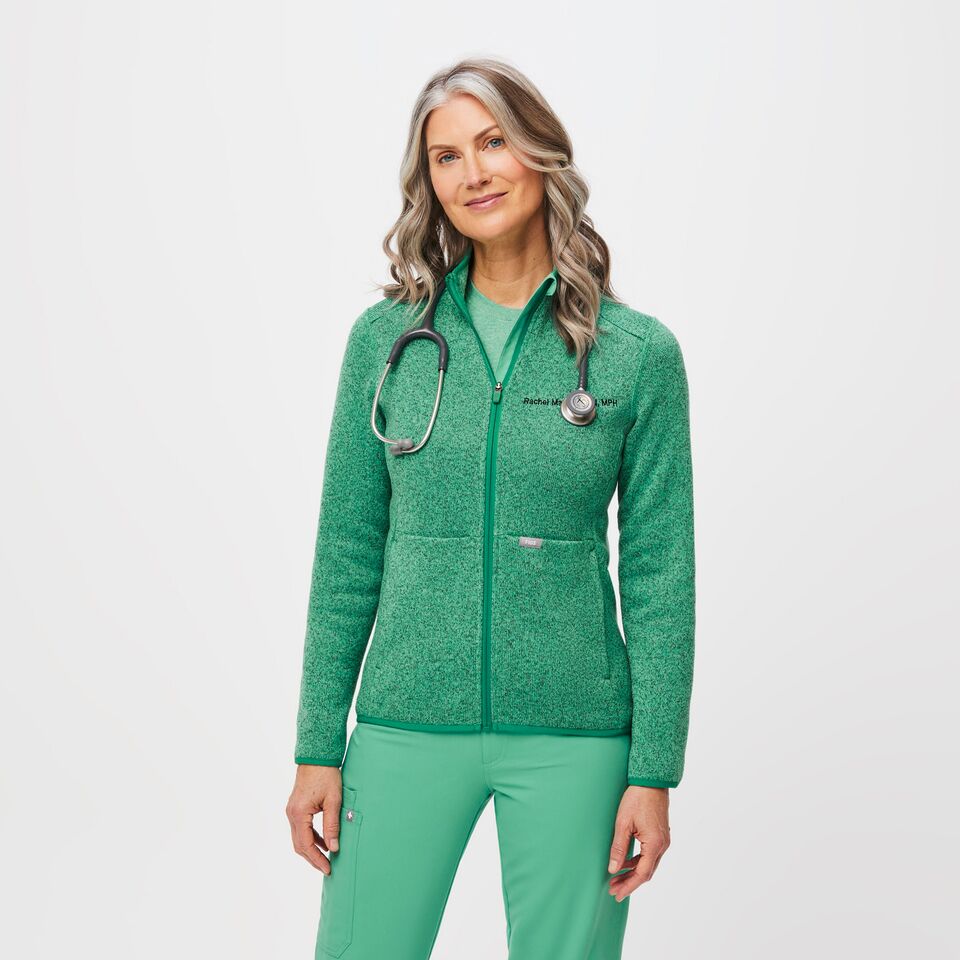 https://creative.wearfigs.com/asset/69b3d075-0d22-450b-9aae-25e0bb999fb9/SQUARE/Womens-On-Shift-Sweater-Knit-Jacket-Surgical-Green-XS-1