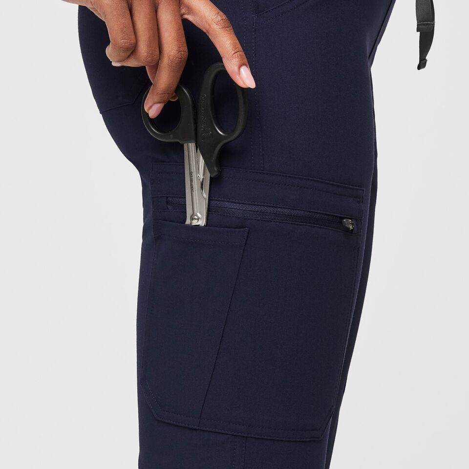 Women's Yola™ Skinny Scrub Pants - Navy · FIGS