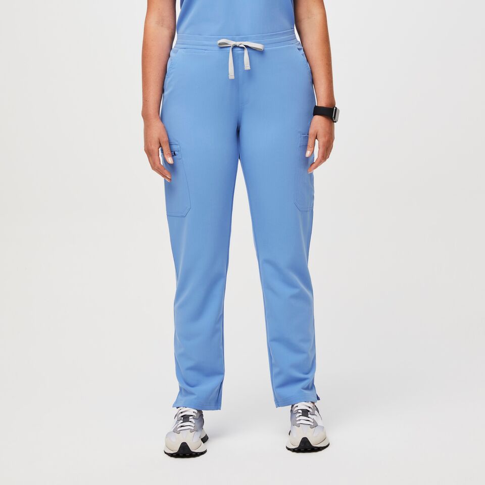 Women's Yola™ Skinny Scrub Pants Ceil Blue · FIGS