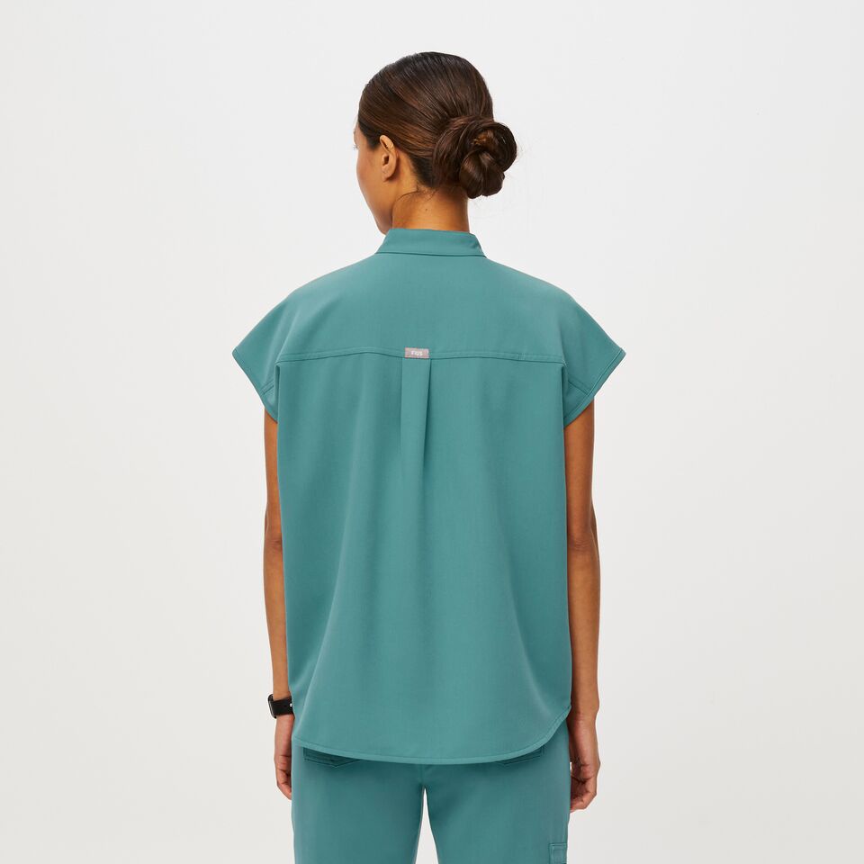 Haut d'uniforme médical surdimensionné Rafaela™ pour femmes