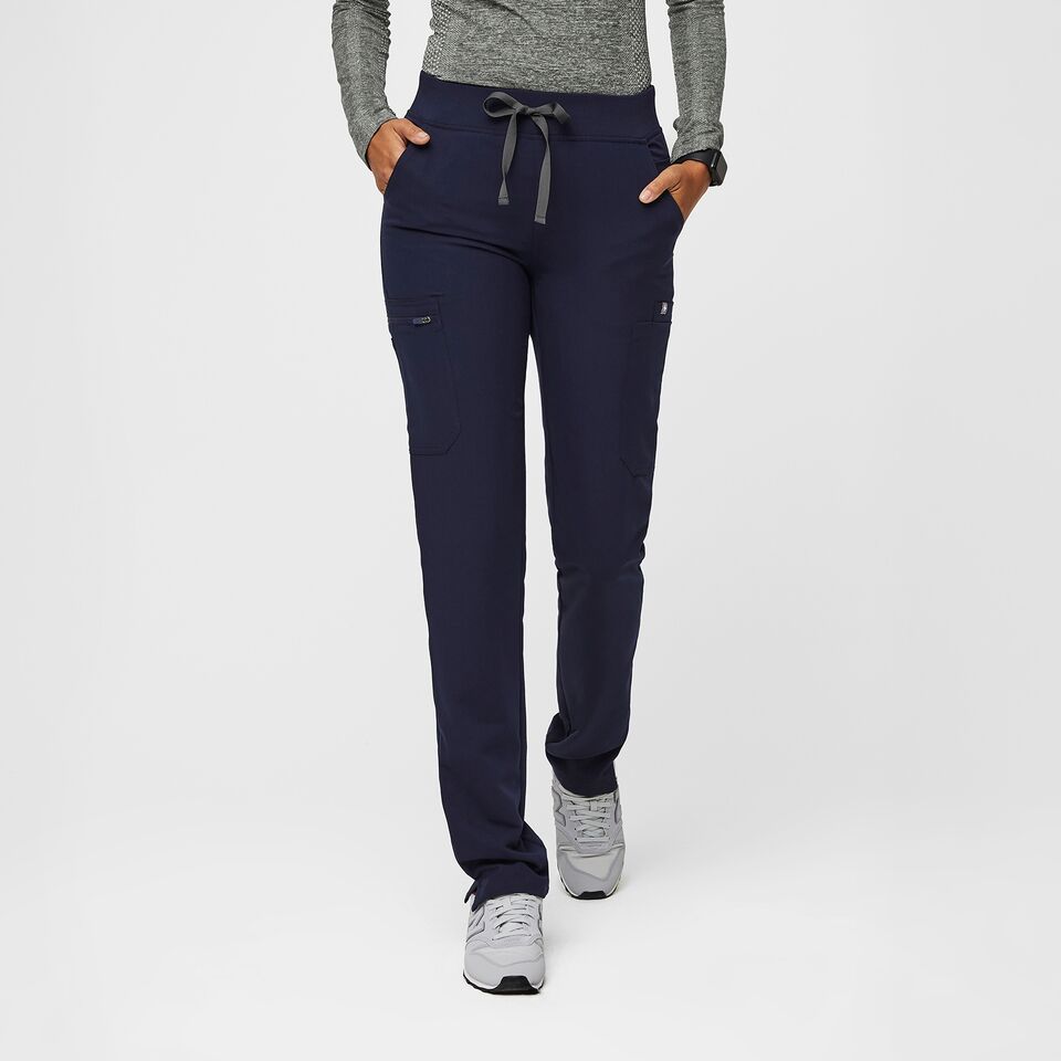 Women’s Yola™ Skinny Scrub Pants 2.0 Navy · FIGS
