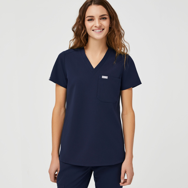 Women's Catarina One-Pocket Scrub Top · FIGS